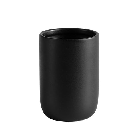 Matte Black Bathroom Accessories Set